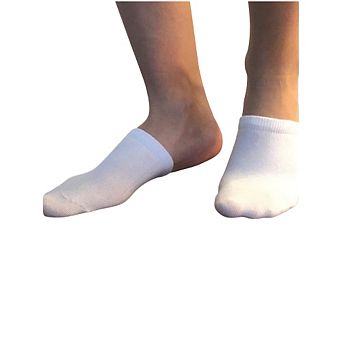 Pedi-pocket No Show Seamless Toe Socks 3 Pair Pack
