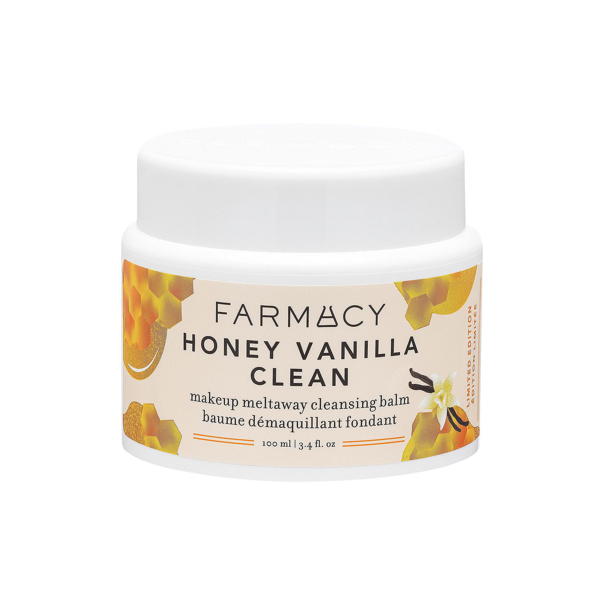 Farmacy Honey Vanilla Clean Makeup Meltaway Cleansing Balm, Size: 5 FL Oz, 