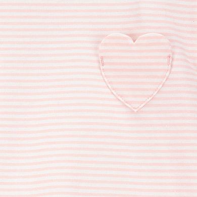 Toddler Girls Carter's 2-Piece Striped Tee & Tulle Tutu Skirt Set