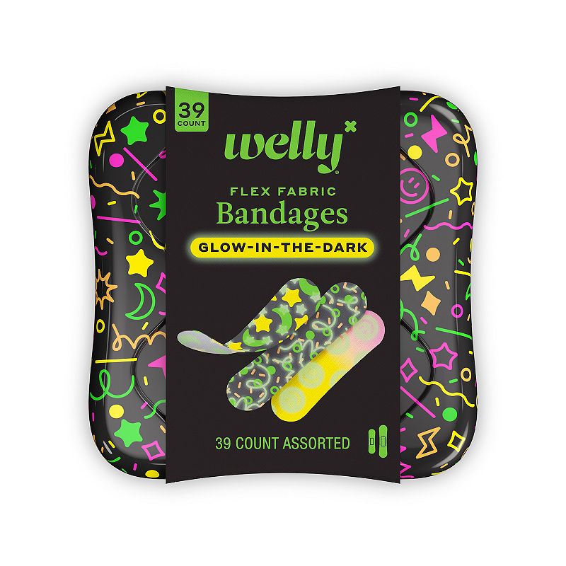 Welly Glow-In-The-Dark Bravery Bandages, Glow In The Dark