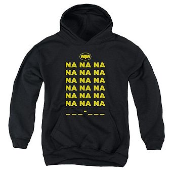 Batman Classic Tv Na Na Na Youth Pull Over Hoodie