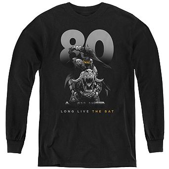 Batman Big 80 Youth Long Sleeve Sweatshirt