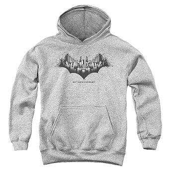 Batman Gotham Shield Youth Pull Over Hoodie