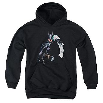 Batman Joker Choke Youth Pull Over Hoodie