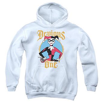 Batman Devious One Youth Pull Over Hoodie