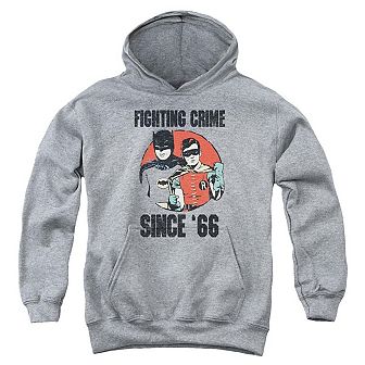 Batman Classic Tv Since 66 Youth Pull Over Hoodie