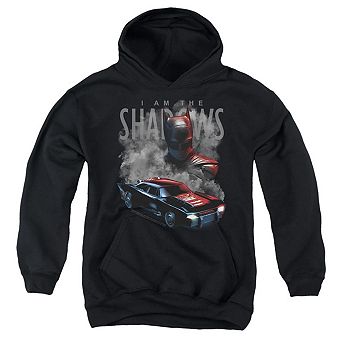 The Batman (2022) Batman And Batmobile Youth Pull Over Hoodie