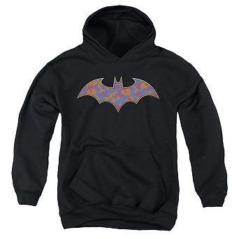 Batman Gold Camo Youth Pull Over Hoodie