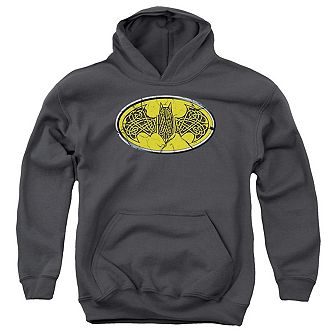 Batman Celtic Shield Youth Pull Over Hoodie