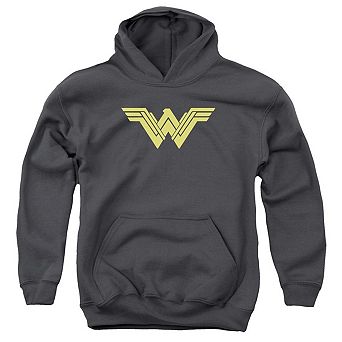 Batman V Superman Clean Line Logo Youth Pull Over Hoodie