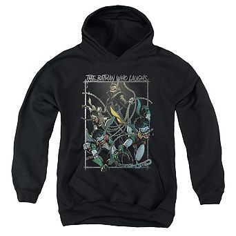 Batman Who Laughs Youth Pull Over Hoodie