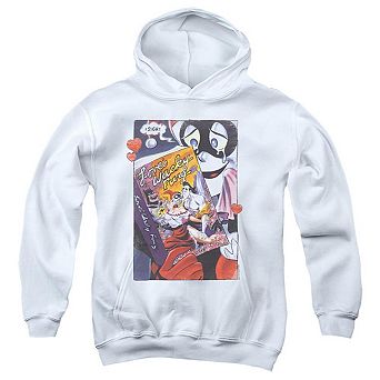 Batman Loves Wacky Fury Youth Pull Over Hoodie