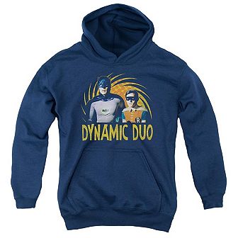 Batman Classic Tv Dynamic Youth Pull Over Hoodie