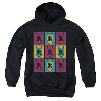 Batman Warhol Batman Youth Pull Over Hoodie