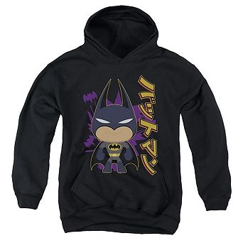 Batman Cute Kanji Youth Pull Over Hoodie