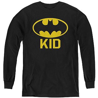 Batman Bat Kid Youth Long Sleeve Sweatshirt