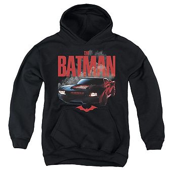 The Batman (2022) Batmobile Youth Pull Over Hoodie