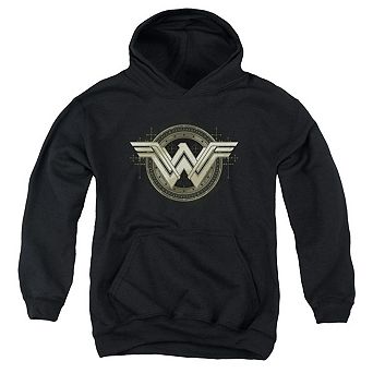 Batman V Superman Ancient Emblems Youth Pull Over Hoodie