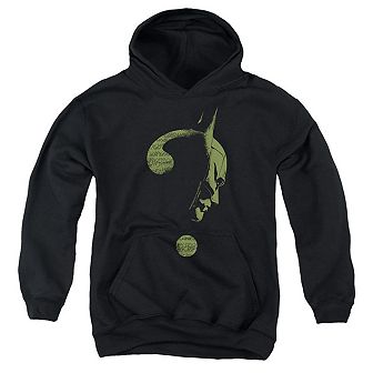 The Batman (2022) Question Mark Youth Pull Over Hoodie