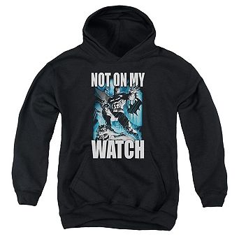 Batman Not On My Watch Youth Pull Over Hoodie
