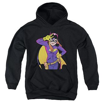 Batman Batgirl Moves Youth Pull Over Hoodie