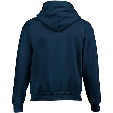 Batman Vintage Bat Logo On Navy Youth Pull Over Hoodie