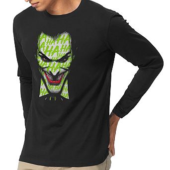 Batman Ha Ha Smile Youth Long Sleeve Sweatshirt