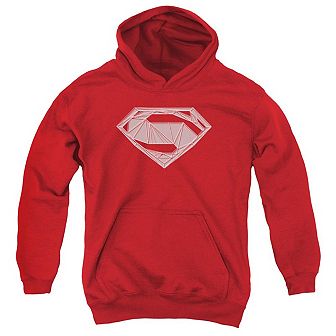 Batman V Superman Techy S Youth Pull Over Hoodie