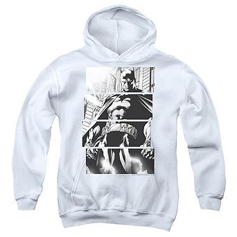 Batman Panels Youth Pull Over Hoodie