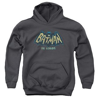 Batman Classic Tv In Color Youth Pull Over Hoodie
