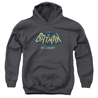 Batman Classic Tv In Color Youth Pull Over Hoodie
