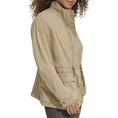 Women's Levi's Lightweight Stand Collar Anorak Military Jacket