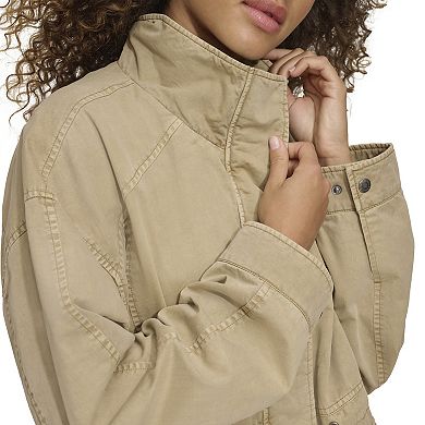 Women's Levi's Lightweight Stand Collar Anorak Military Jacket