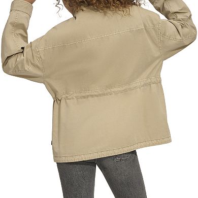 Women's Levi's Lightweight Stand Collar Anorak Military Jacket