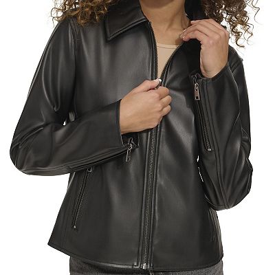 Kohl's levi's faux leather jacket deals