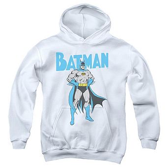 Batman Stance Youth Pull Over Hoodie