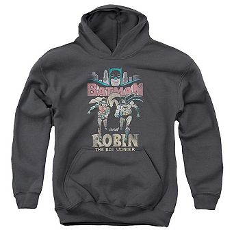 Batman Classic Tv Classic Duo Youth Pull Over Hoodie