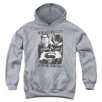 Batman V Superman Guardian V Son Youth Pull Over Hoodie