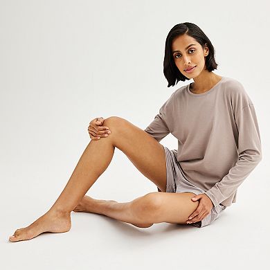 Women's Sonoma Goods For Life® Long Sleeve Sleep Tee