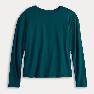 Women's Sonoma Goods For Life® Long Sleeve Sleep Tee