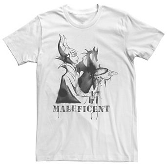 Disney's Sleeping Beauty Juniors' Maleficent Street Paint Boyfriend Graphic Tee