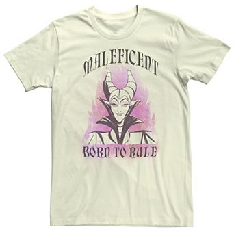 Disney's Sleeping Beauty Juniors' Maleficent Born To Rule Boyfriend Graphic Tee
