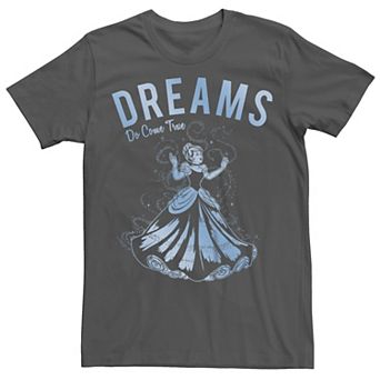 Disney's Cinderella Juniors' Dreams Come True Boyfriend Graphic Tee