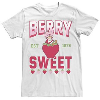 Juniors' Strawberry Shortcake Sweet Est 1979 Boyfriend Graphic Tee