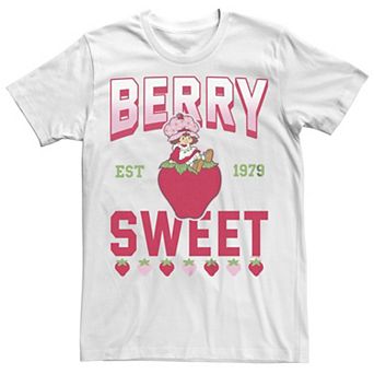 Juniors' Strawberry Shortcake Sweet Est 1979 Boyfriend Graphic Tee