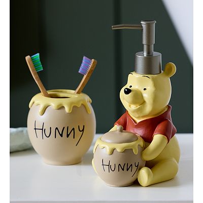 Vintage Winnie The Pooh 3D Tissue store and Soap Dispenser