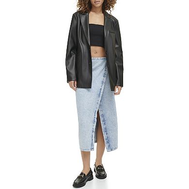 Women's Levi's® Faux Leather Blazer