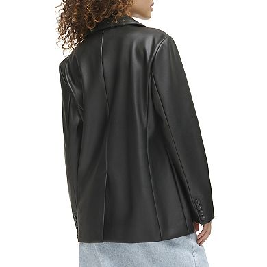 Women's Levi's® Faux Leather Blazer