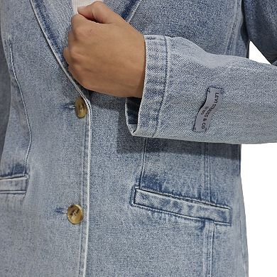 Women's Levi's® Denim Notch Collar Blazer