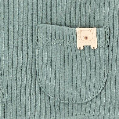 Baby Boy Carter's 3-Piece Green Cardigan, Bodysuit & Pants Set